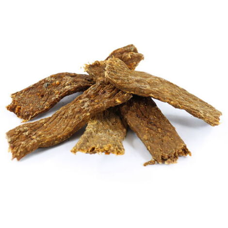 Anima Selvaggia snack essicati per cani strisce di carne di coniglio 6 conf. da 75 g cad.