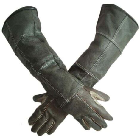 Animal Handling Gloves for Dogs, Cats, Birds, Snakes, Parrots, Lizards, Anti-Bite/Scratch Gloves for Gardening, Wildlife MUMU
