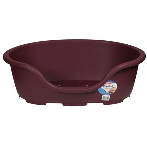Animal Instincts Plastic Pet Bed Aubergine 53cm x 1 (38841)
