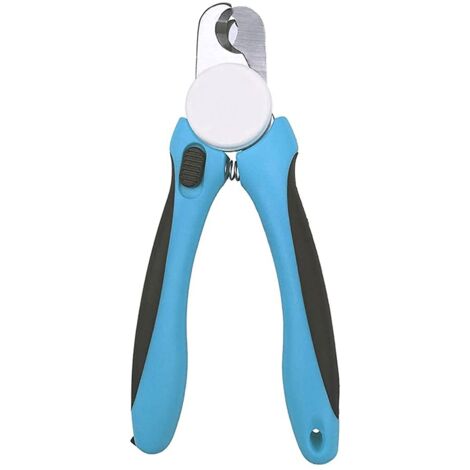 Animal Nail Clippers, Stainless Steel, Blue/Black
