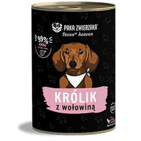Animal Pack Lapin au bœuf 400g