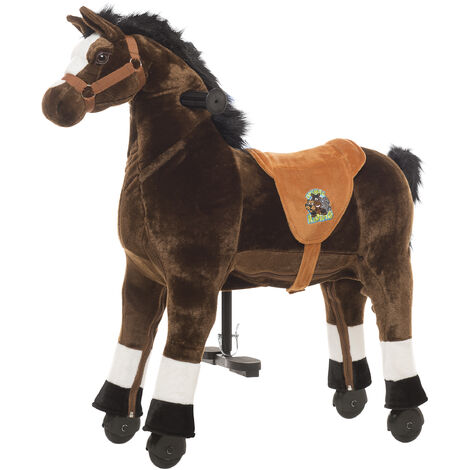 Animal Riding Cheval d’équitation Amadeus pour enfant à partir de 3 ans, hauteur de la selle 56 cm