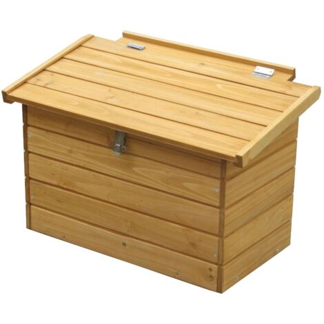Animal Valley – Pondoir supplémentaire pour poulailler Landais et Challans – Toit en bois avec ouverture séparée – Longueur 51cm, largeur 30,5cm, hauteur 38,5cm