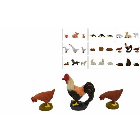 ANIMALI SET 3 PEZZI  9 ASS PREZZO PER BLISTER