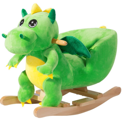 Animaux à bascules, cheval à bascule animal peluche bascule enfant jouet licorne