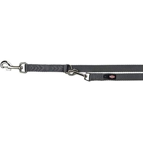 ANIMO CONCEPT LAISSE PREMIUM RÉGLABLE POUR CHIEN TAILLE XS GRIS GRAPHITE T201316