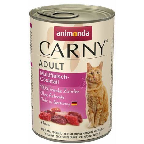 ANIMONDA Carny Adult Multi-Fleisch-Cocktail Nassfutter für Katzen 400g