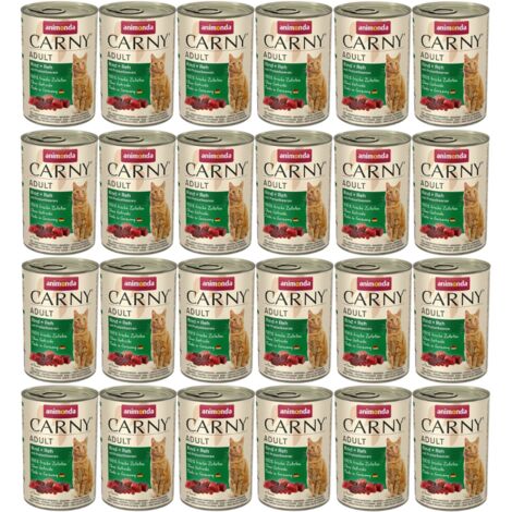 Animonda Cat Adult Manzo e Capriolo con Mirtilli  - Animonda Cat Adult Manzo e Capriolo con Mirtilli - Lattina Da 400 Gr