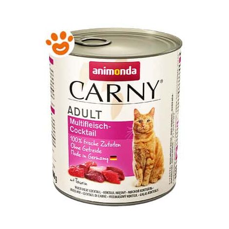 Animonda Cat Carny Adult Multicocktail di Carne - Animonda Cat Carny Adult Multicocktail di Carne - Lattina Da 800 Gr