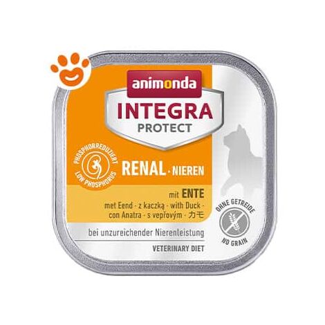 Animonda Cat Integra Renal Anatra  - Animonda Cat Integra Renal Anatra - Lattina Da 100 Gr