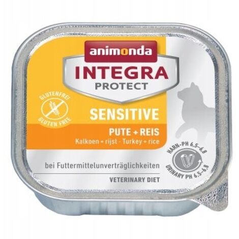 Animonda Cat Integra Sensitive Tacchino e Riso Gluten Free  - Animonda Cat Integra Sensitive Tacchino e Riso Gluten Free - Lattina Da 100 Gr