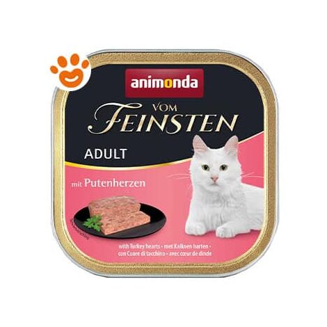 Animonda Cat VF Adult Cuore di Tacchino  - Animonda Cat VF Adult Cuore di Tacchino - Vaschetta Da 100 Gr