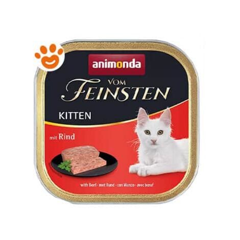 Animonda Cat VF Kitten Manzo  - Animonda Cat VF Kitten Manzo - Vaschetta Da 100 Gr