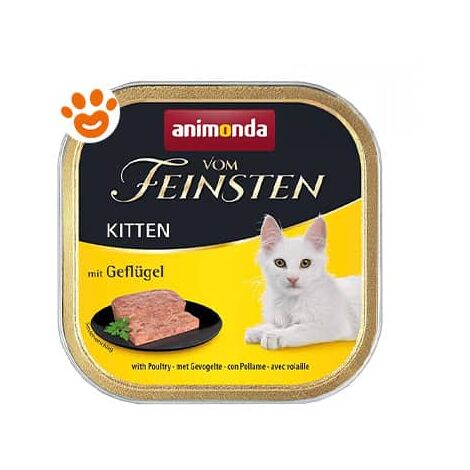 Animonda Cat VF Kitten Pollame  - Animonda Cat VF Kitten Pollame - Vaschetta Da 100 Gr