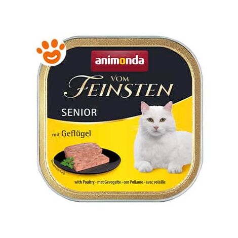 Animonda Cat VF Senior Pollo  - Animonda Cat VF Senior Pollo - Vaschetta Da 100 Gr