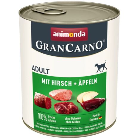 ANIMONDA GranCarno Adult au cerf et à la pomme 800 g