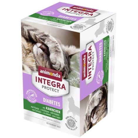 Animonda Integra Diabetes Katzenfutter mit Kaninchen - 100g