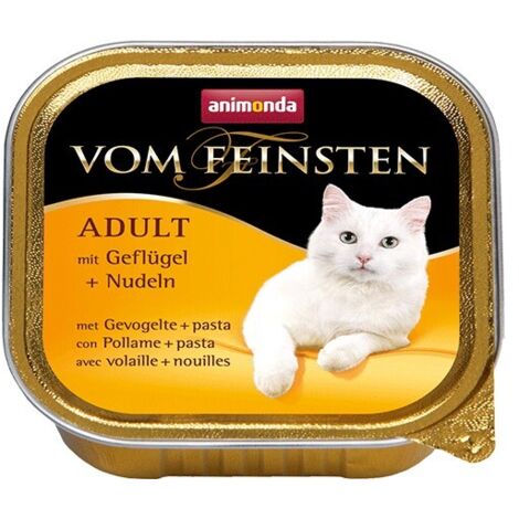 Animonda Vom Feinsten Menu per gatti - Pollame con pasta 100g