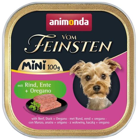 Animonda Vom Feinsten MINI pato de terneraregano 100g
