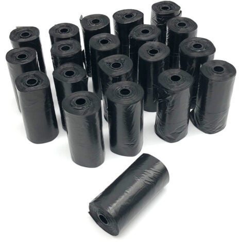 Animood Sacs à Crottes Chiens avec Protection Anti-Fuite - 400 Sacs (20 Rouleaux) - 35 x 30 cm - Épaisseur 8 microns - Compatible Pelle Animood - Couleurs Variées