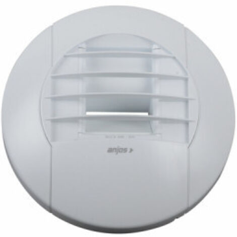 Anjos Ventilation – Bouche VMC hygro-réglable 125mm – Débit 10/40 m³/h – Pour ventilation efficace dans espaces intérieurs – Installation facile