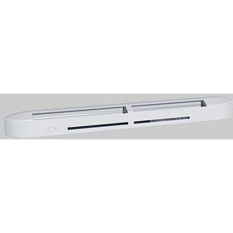 Anjos Ventilation – Entrée d'air hygroréglable pour VMC – Longueur 400mm – Fente double 2 x 160 x 12mm – Niveau acoustique 37 dB – Fixation 372mm