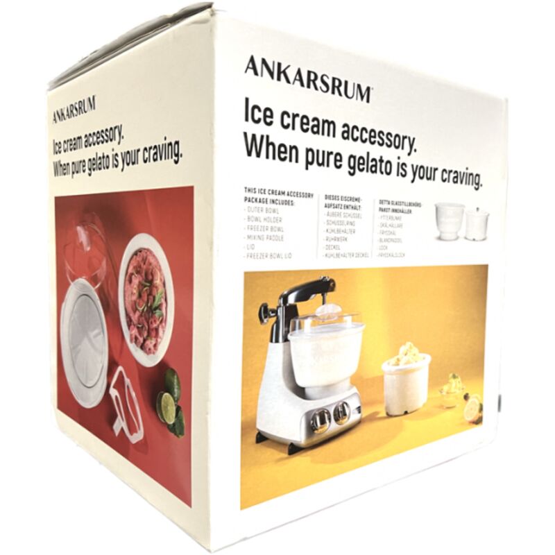 Ankarsrum Eismaschine Ice Cream Maker für Assistent Original AKM6220 / AKM6230
