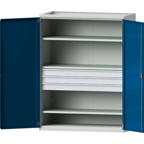 ANKE, Armoire pour charges lourdes JUMBO avec 3 tablettes, 3