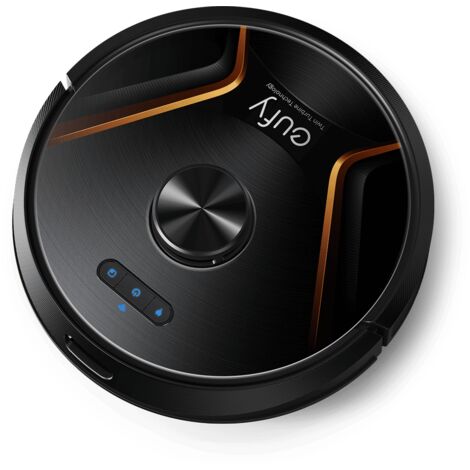 Anker-Eufy Robovac X8 - Robot aspirapolvere laser con mappa, capacita' 0,4L, autonomia 180min, WiFi + app, mappatura, 60dB, Nero