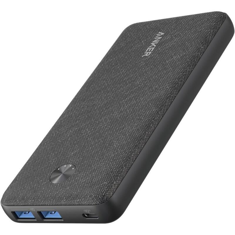 Anker PowerCore Essential 20000 PD Black Powerbank (batterie supplémentaire) 20000 mAh PoweriQ, Power Delivery LiPo noi
