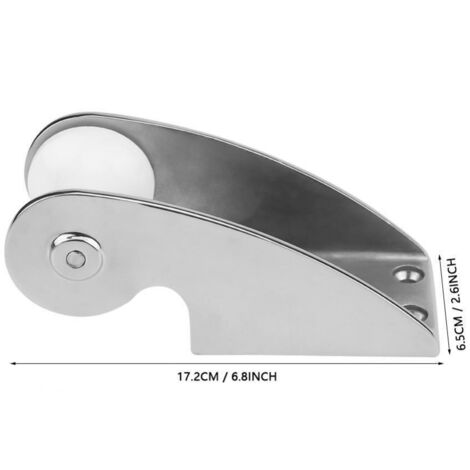 Ankerhalterung aus Edelstahlguss 316, 160 mm, Schiffsbeschläge, Yachtbeschläge, 160-mm-Ankerhalterung aus Guss
