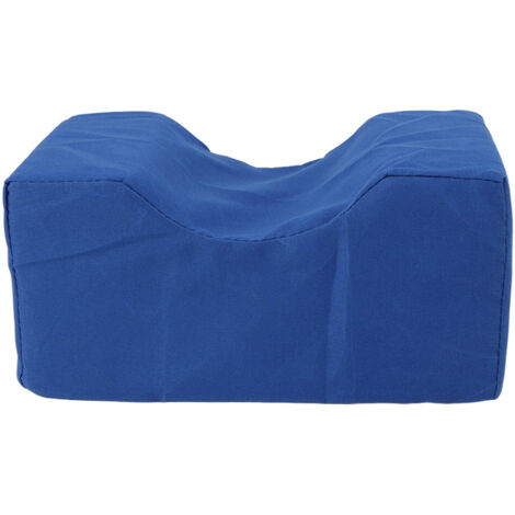 Ankle Pillow Foot Elevator Sponge Breathable Anti Bedsore Cushion Leg Rest Elevating Pad for Elderly Patient Injury Relieve Blue