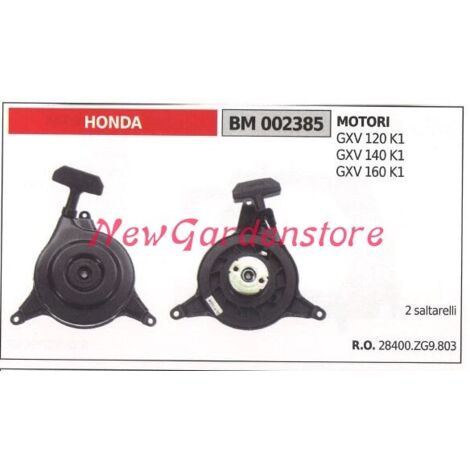 Anlassen des HONDA Rasenmähermotors GXV 120K1 002385