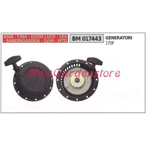 Anlassen des Motors des Stromerzeugers CINA 170F 017443