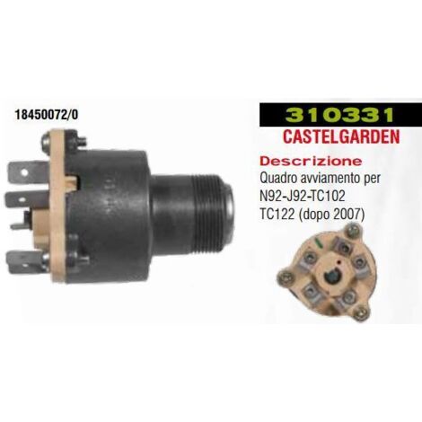Anlasser für Rasenmäher N92-J92-TC102-TC122 CASTELGARDEN 18450072