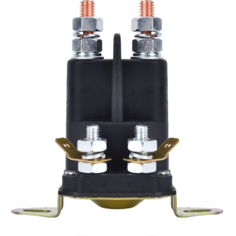 Anlasserrelais, 100A 12VDC, Anlasserrelais mit Magnetschalter, normalerweise staubdichtes Anlasserrelais mit 4 Anschlüssen, Anlassermagnete.
