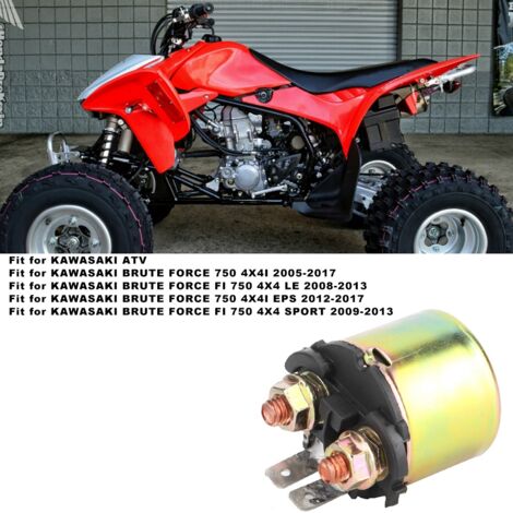 Anlasserrelais aus Eisen und Kupfer, kompatibel mit KAWASAKI BRUTE FORCE 750 4X4I 2005-2017