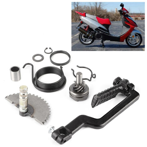 Anlasserwellensatz, Original Standard Hochfestes Metall-Anlasserritzel für Mopeds des Typs GY6.