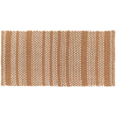 Anna alfombra de algodón 45x90cm - beige - Tendance