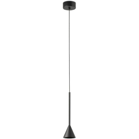 ANNA NESO Colgante negra 6W 2700K
