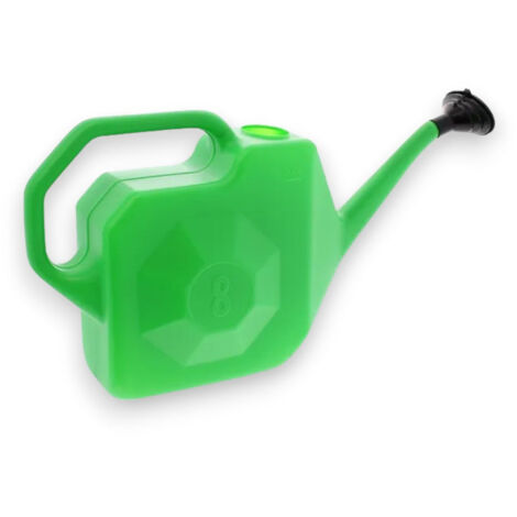 Annaffiatoio da giardino in polietilene completo di doccetta - 8 lt