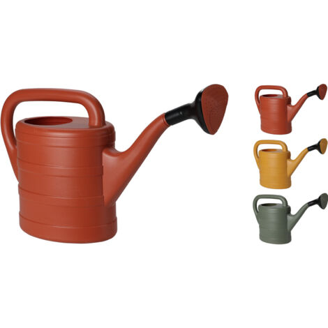 Annaffiatoio da giardino per innaffiare fiori, in plastica, 5 litri