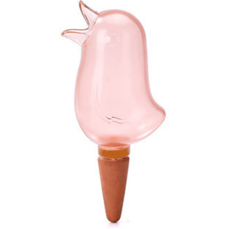 Annaffiatoio in plastica rosa per piante, 16,67 cm