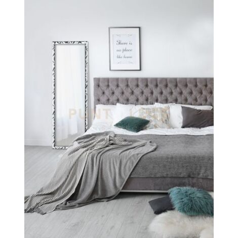 ANNAH SPECCHIO DA PARETE CON CORNICE SFACCETTATA CON GANCI X INSTALLAZIONE ORIZZONTALE E VERTICALE 50X150CM