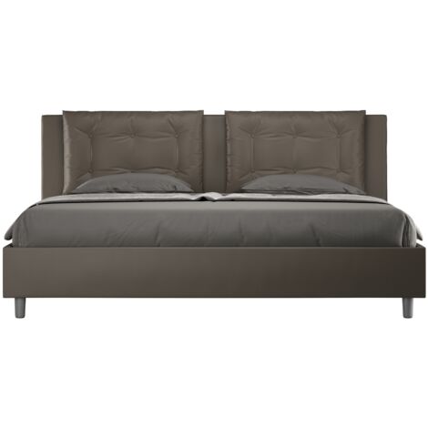 Annalisa cama L.180 D.200 base y recipiente para capuchino