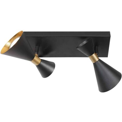 Anne Lighting - applique murale - Preto - noir - métal - spot en