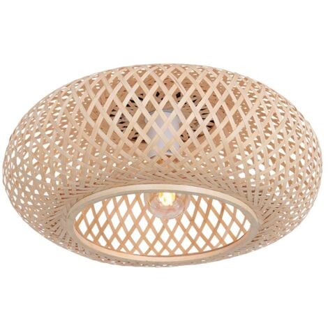 STEINHAUER Anne Lighting - deckenleuchte - Maze - natürlich - bambus metall