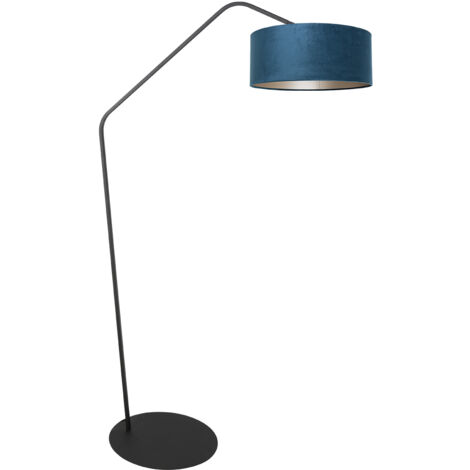 Anne Lighting - lampadaire - ZigZag - bleu noir - métal - lampe