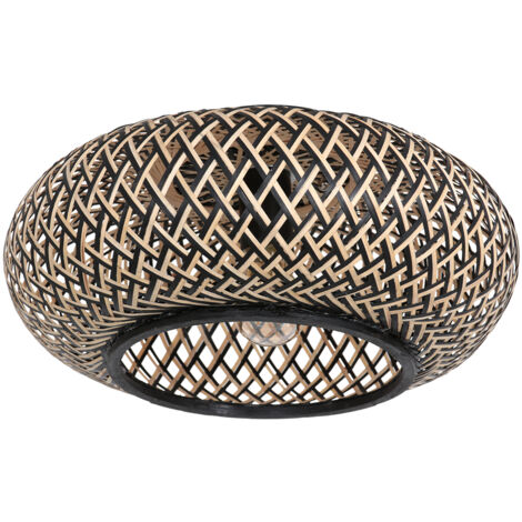 Anne Lighting - plafón - Maze - natural - bambú metal - Ø 40cm -