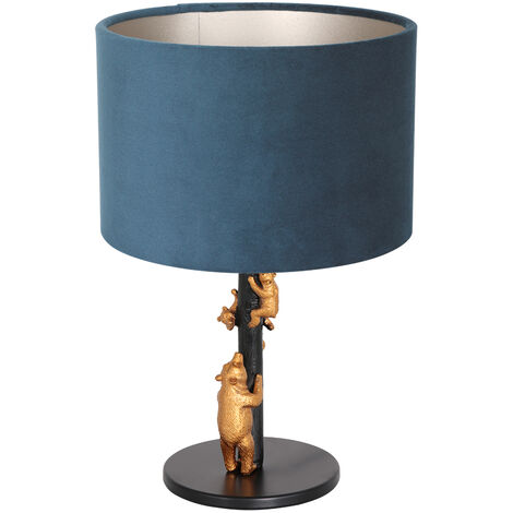 Anne Lighting - tischlampe - Animaux - schwarz - metall